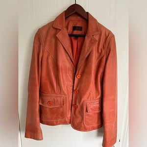 Ladies leather jacket
